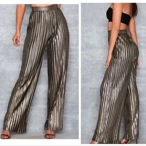 Mistress Rocks,  'Shimmy'  Pleated Pants, Size S